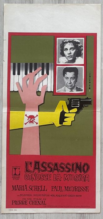 The Murderer Knows the Score  - Italian Locandina